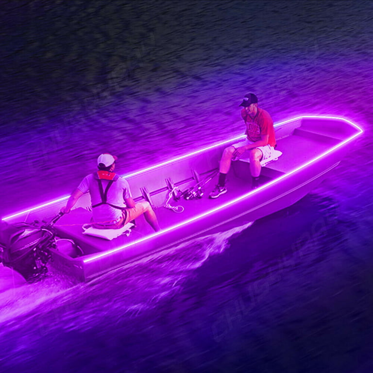 16ft 5M UV/Purple LED Strip Black Light Night Fishing Ultraviolet