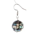 thumbnail image 4 of Conjunto de Joyería perfecl Pendientes Colgantes Y Collar de Cuerda concha de abulón, 4 of 8
