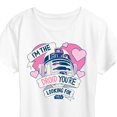 thumbnail image 3 of Star Wars - Valentine Droid You're Looking For - Women's Short Sleeve Graphic T-Shirt, 3 of 5