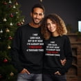 thumbnail image 2 of EcoLoom I May Look Calm In My Head I Ve Said I Told You So Long Sleeve Unisex Midweight Crewneck Sweatshirt, 2 of 4
