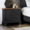 thumbnail image 4 of Bowery Hill Farmhouse Chocolate and Honey Brown Queen 6-Piece Bedroom Set, 4 of 8