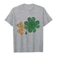 thumbnail image 4 of Teen Girl Shirts Shamrock Four Leaf Clover Short Sleeve St Patricks Day Cool Summer Tops Tee for Boys & Girls 12-13 Years, 4 of 4