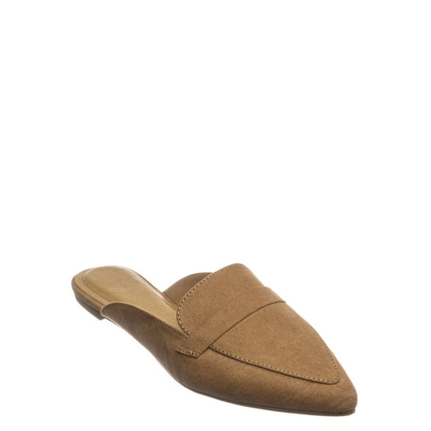 pointed backless flats