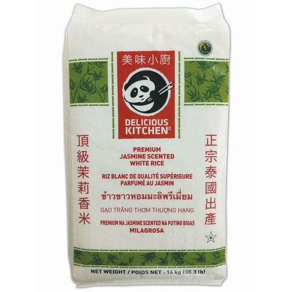 Delicious Kitchen Premium Jasmine Scented White Rice, 16 kg
