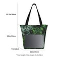 thumbnail image 5 of Fotbe Lush Foliage Green Plant Pattern Beach Tote,Shoulder Handbag,Spacious Tote Bag,Lightweight Travel Bag,Versatile Shopping Bag, 5 of 9