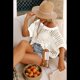 thumbnail image 3 of Top de Punto Calado de Corta con Cuello Redondo de Verano para Mujer, , XXL, 3 of 4