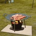 thumbnail image 6 of High-Temperature Fireproof Blanket | Flame Retardant Camping Mat | Heat-Resistant Fiberglass Insulation Pad for Outdoor Cooking, BBQs & Picnics (1-Pack), 6 of 6