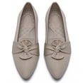 thumbnail image 6 of LANCROP Women's Pointed Toe Mesh Ballet Flats Low Heel Wedding Flats Shoes With Bow, 6 of 9