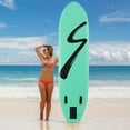 thumbnail image 7 of Pirecart 10' Inflatable Stand up Paddle Board with Non-Slip Deck, Carry Bag, Leash, Paddle and Hand Pump, Green, 7 of 7