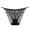 Black, variant on Scalloped Floral Lace Low Rise Briefs for Women, Breathable Half Coverage Hipster Panties,White