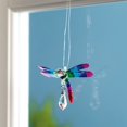 thumbnail image 2 of Woodstock Wind Chimes Woodstock Rainbow Makers Collection, Fantasy Glass, 1.5'' Dragonfly Summer Rainbow Crystal Suncatcher CDRAI, 2 of 6