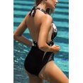 thumbnail image 2 of Cupshe Women's Lost Butterfly Shirring One Piece Swimsuit, Size XS-XL, 2 of 4