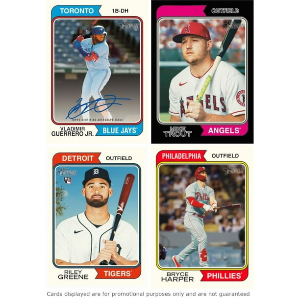 2023 Topps Heritage MLB Box - Card storage for game stores