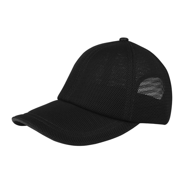 TopHeadwear Deluxe Mesh Adjustable Cap - Black