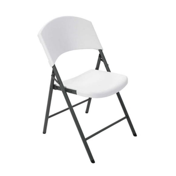 Lifetime Products Silla Plegable contorneada, Color Blanco LIFETIME 2810MX