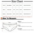 thumbnail image 2 of Bigersell Ladies Underwear Panties Clearance Women's Boy Short Panties Tangas Panty Style P-793 Spandex Thong Panties Ladies Thong Underwear Briefs High Waist Women's Panties Red XL, 2 of 2