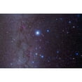 thumbnail image 2 of The constellation of Canis Major and nearby open clusters and nebulae Poster Print, 2 of 2