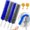 4pcs- Mix, variant on Bendable Microfiber Head, Reusable Dust Remover, Ultimate Dust Cleaning Brush for Electric Fan, Air Conditioner, Car Vent, Curtains Cleaner (4Pcs- Mix)