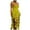Green, variant on Women's Sexy Neck Sleeveless Irregular Dress - Backpack Design, Flowy Hem for Summer/Beach Parties