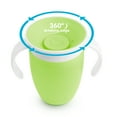 thumbnail image 5 of Munchkin® Miracle® 360° Trainer Sippy Cup, 7 oz, Blue/Green, Unisex, 2 Pack, 5 of 8