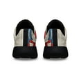 thumbnail image 4 of Patriotic Black Labrador Dog God Bless America American flag Shoes Sneakers Black Size 11.5, 4 of 7