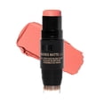 thumbnail image 1 of Nudestix Nudies Matte Lux Cream Blush 3 en 1 Color para todo el rostro para mejillas, ojos y labios con rubor mezclador (Pretty Peachy), 1 of 6