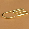 thumbnail image 4 of Naierhg Vintage Brass Loop Keychain Car Golden Key Organizer Holder Keyring Decoration, 4 of 5