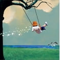 thumbnail image 2 of Art.com Swinging Stretched Canvas Print Wall Art by Nancy Tillman, 16" x 16", 2 of 4