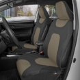 thumbnail image 4 of Fundas para asientos de coche Motor Trend AquaShield, parte delantera, beige, impermeables, 4 of 9