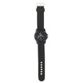 thumbnail image 4 of Reloj de pulsera analógico electrónico, correa de nailon redonda, reloj de pulsera militar (negro), 4 of 8