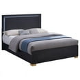 thumbnail image 2 of Marceline Queen Bed with LED Headboard Black, 2 of 6