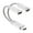 White, variant on Type C Dongle for Headphones and Charging HiFi Sound Quality Fast Charging Adapter Cord Wire Support Data Sync