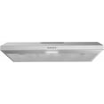thumbnail image 4 of Streamline 36 in. Macerata Ductless Undermount 80 CFM Range Hood in Brushed Stainless Steel with Mesh Filters, Push Button Control, LED Light, 4 of 9
