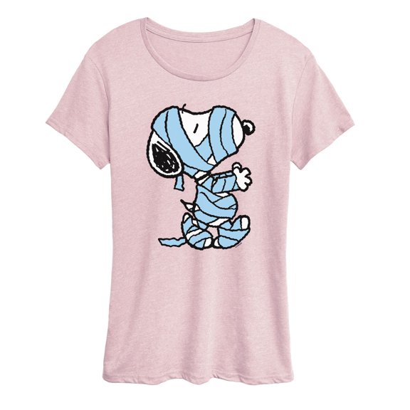 Peanuts - Mummified Women's Short Sleeve Graphic T-Shirt