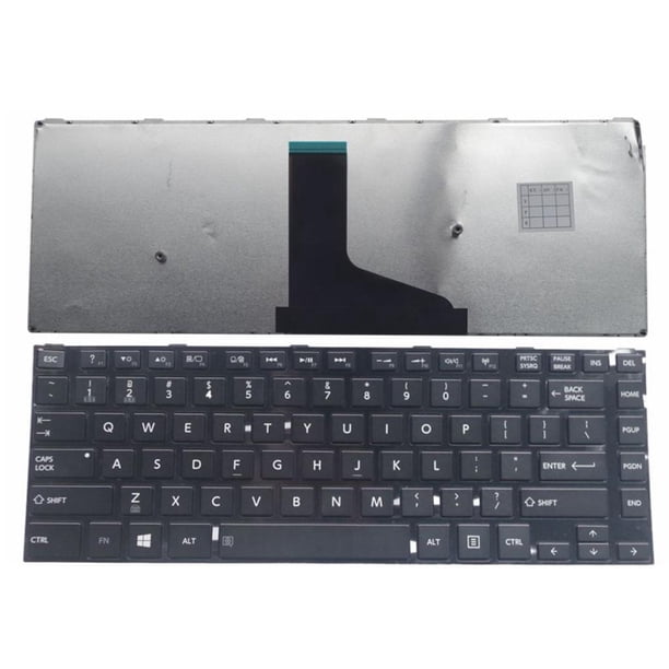 Inglés . UU. de Ordenadores Portátiles Keyboard Laptop para Satélite L40--t-D-a L40D-a L40t-a Serie Hugo Teclado de diseño en inglés