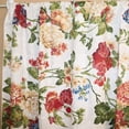 thumbnail image 2 of Cotton Curtain Floral Print 58 Inch Wide Geraniums and Azaleas Floral Mix, 2 of 2