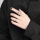 thumbnail image 3 of Anillo de ansiedad ajustable para mujer, 2 uds., con cuentas, anillo para aliviar el estrés, anillo giratorio, anillo de meditación, 3 of 8