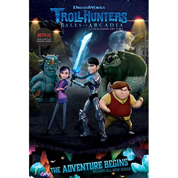 Pre-Owned The Adventure Begins (Trollhunters: Tales of Arcadia) Paperback