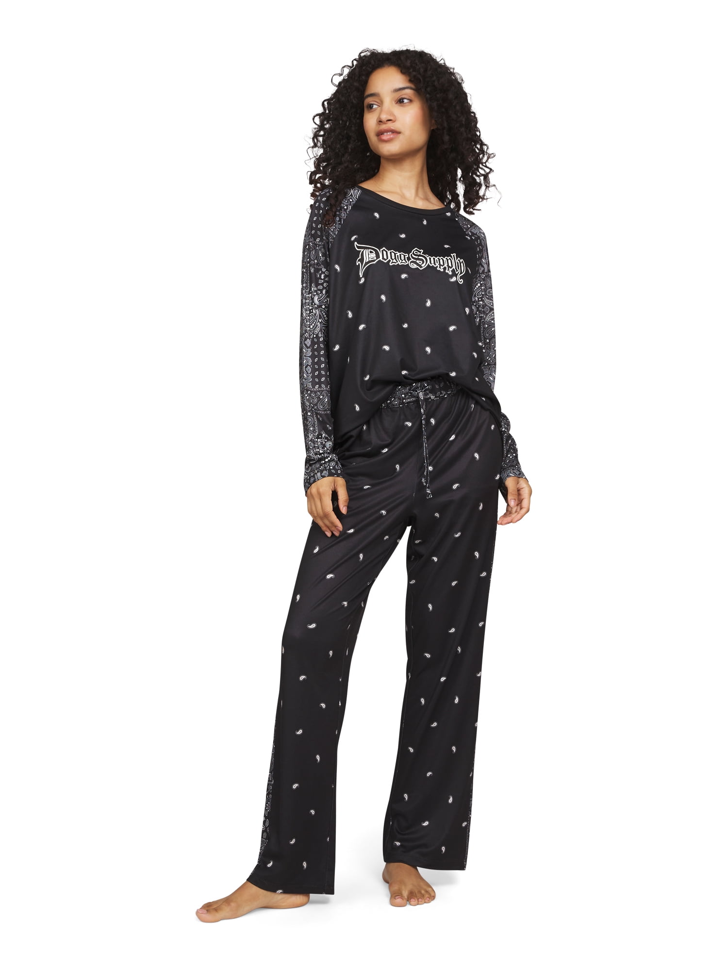 Dogg Supply Women's Long Sleeve Pajama Set