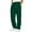 Army Green, variant on Men Sweatpants Jogging Pants Men Drawstring Pocket Trousers Elastic High Waisted Solid Casual Sport Trousers Loose Outdoor Fall Winter Pants Light Blue