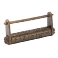 thumbnail image 2 of Candado de combinación antiguo Jadeshay de zinc, 2 of 14