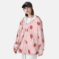thumbnail image 4 of Haiem Hand Drawn Strawberry UPF 50+ Fishing Shirts for Men Long Sleeve UV Sun Protection Hoodie Non-Mask Outdoor Hiking Shirts, 4 of 8