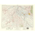 thumbnail image 2 of USGS 14x12 Gold Ornate Wood Framed with Double Matting Museum Art Print Titled - Boise Idaho Oregon Quad - USGS 1962, 2 of 4
