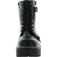 thumbnail image 2 of Wild Pair  Womens Arriele Faux Leather Zipper Combat & Lace-up Boots, 2 of 3