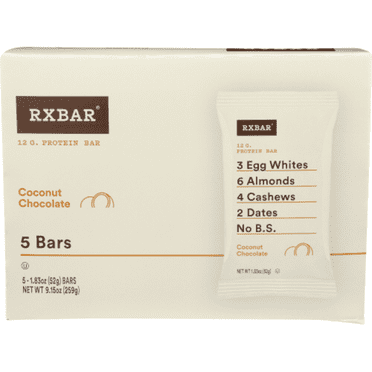Rxbar Coconut Chocolate Protein Bar 5 Pack Case 1.83 oz