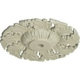 thumbnail image 3 of Ekena Millwork 14 5/8"OD x 2 1/4"P Needham Ceiling Medallion (Fits Canopies up to 4 1/4"), Hand-Painted Clear Yellow, 3 of 6