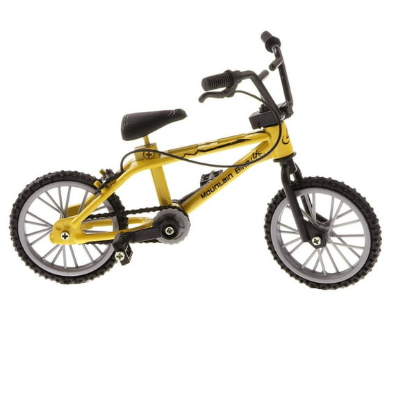 Milaget Alloy Plastic 1:24 Scale Toy Finger Bike Model With Spare Tire