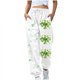 thumbnail image 2 of Pincandy Women's St. Patrick's Day Pants - Printed, Elastic Waist with Tie & Pockets, Cuffed Leg for Holiday & Daily Wear, 2 of 5