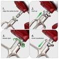 thumbnail image 4 of For 4.5-5QT Tilt-Head Stand Mixers Accessories Mixing Bowl+Dumping Protective Cover+Flat Stirrer Attachment, 4 of 5
