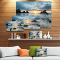 thumbnail image 4 of Designart Beautiful Porthcothan Bay Canvas Wall Art, 4 of 4